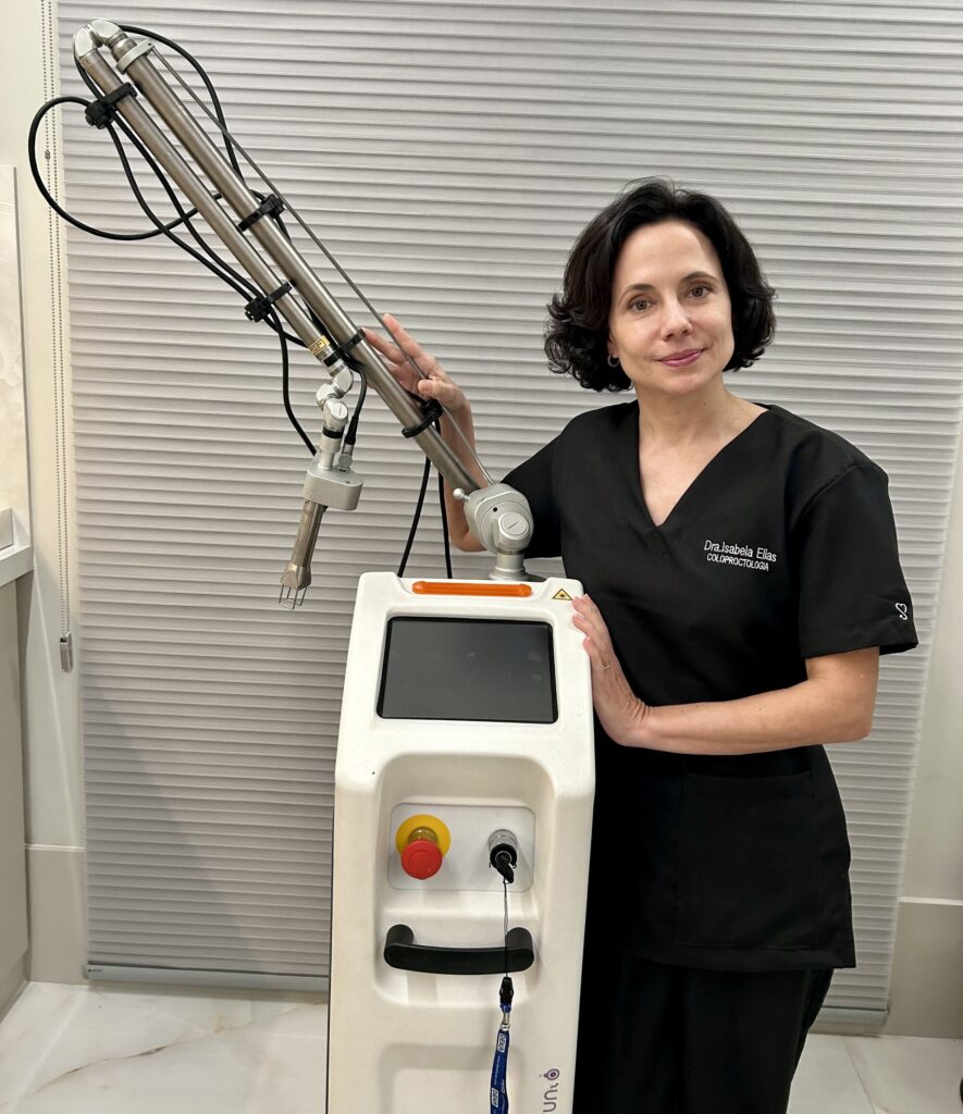 Laser para plicoma anal